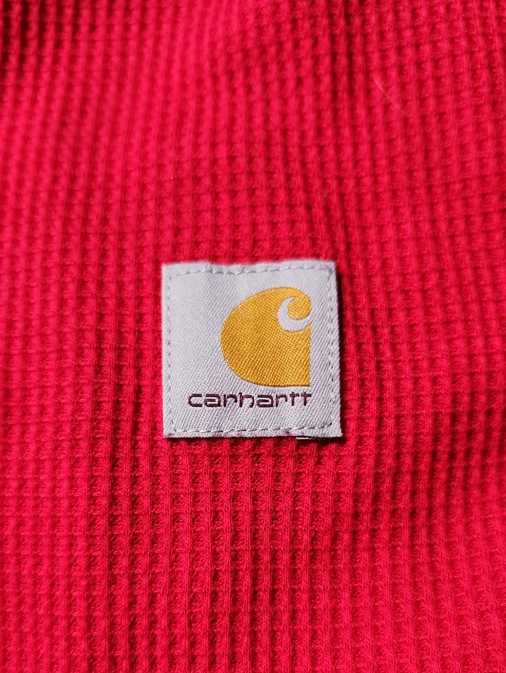 Carhartt Base Layer Red Thermal Union Suit Long John's Size Large